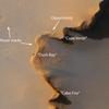 The Opportunity Rover at 'Victoria Crater' (Annotated)