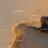 Opportunity at Crater's 'Cape Verde' (Annotated)