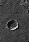 Image of the Crater in Terra Sirenum with Gullied Walls