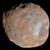 This image shows Phobos, Mars largest Moon