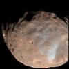 Phobos from 5,800 Kilometers (Color)