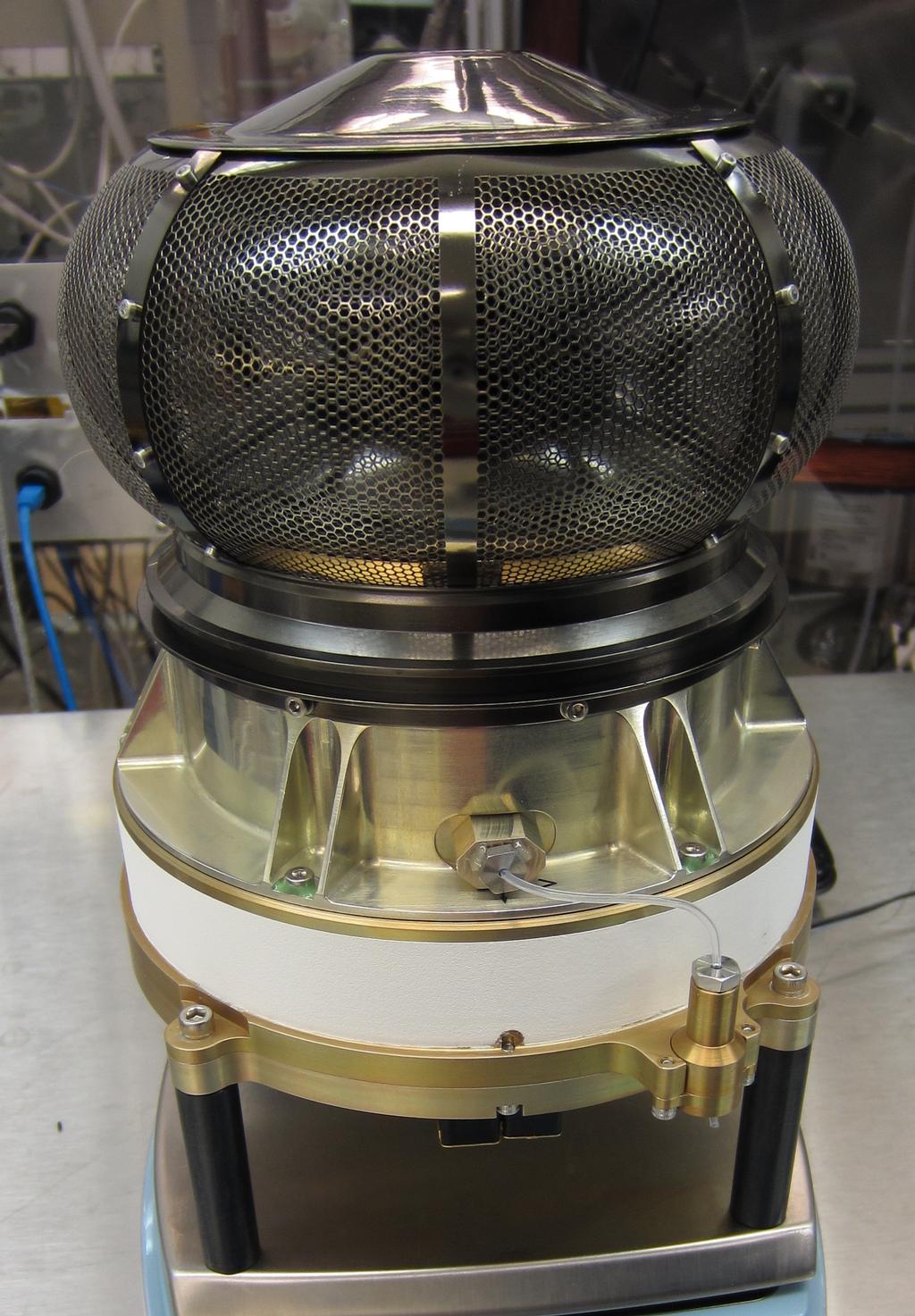 The Solar Wind Electron Analyzer, shown here before being delivered to Lockheed Martin for integration with the MAVEN spacecraft.