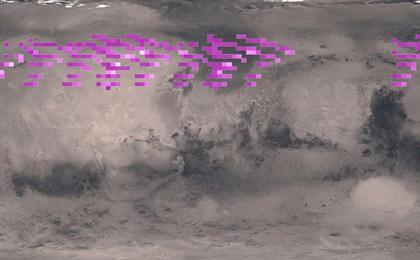 View image for Ultraviolet Aurora on Mars