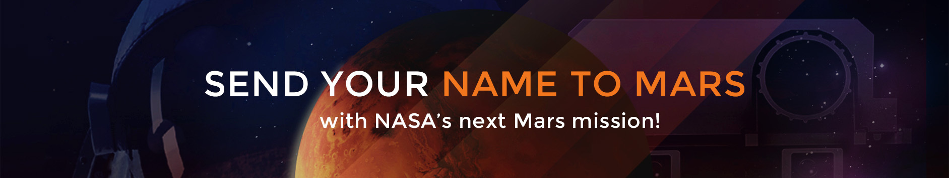 Send Your Name on Mars
