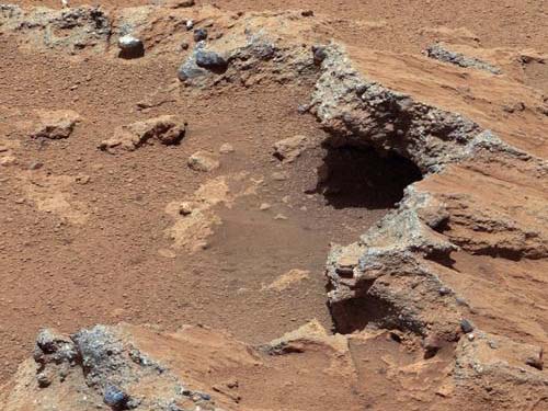 Streambed on Mars