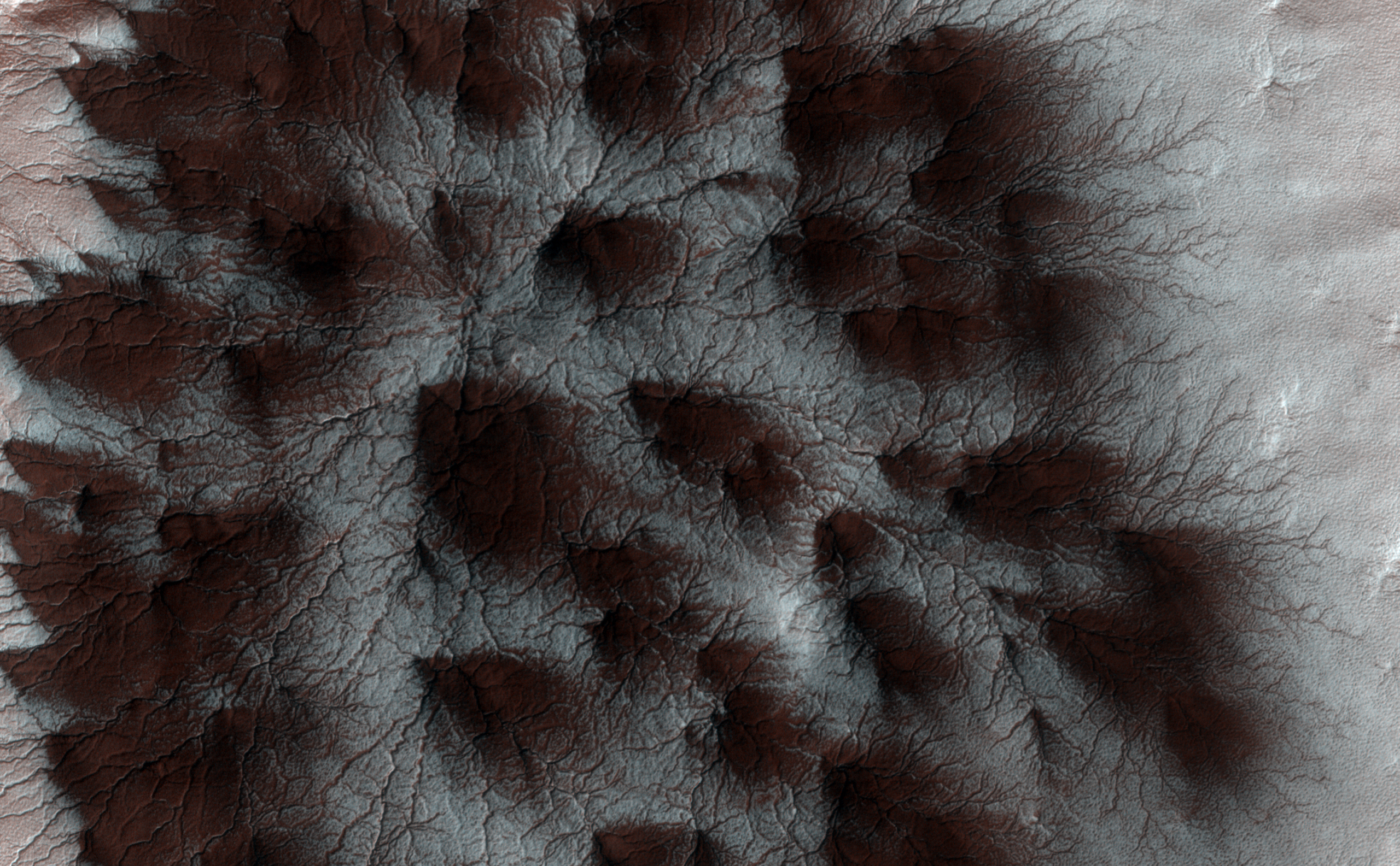 Image taken by the Mars Reconnaissance Orbiter