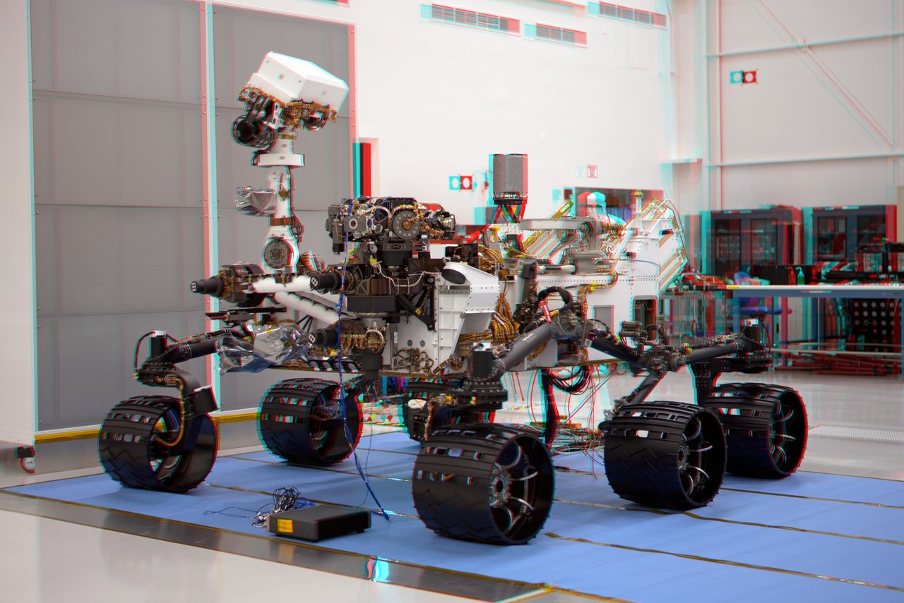 Curiosity Rover in 3D