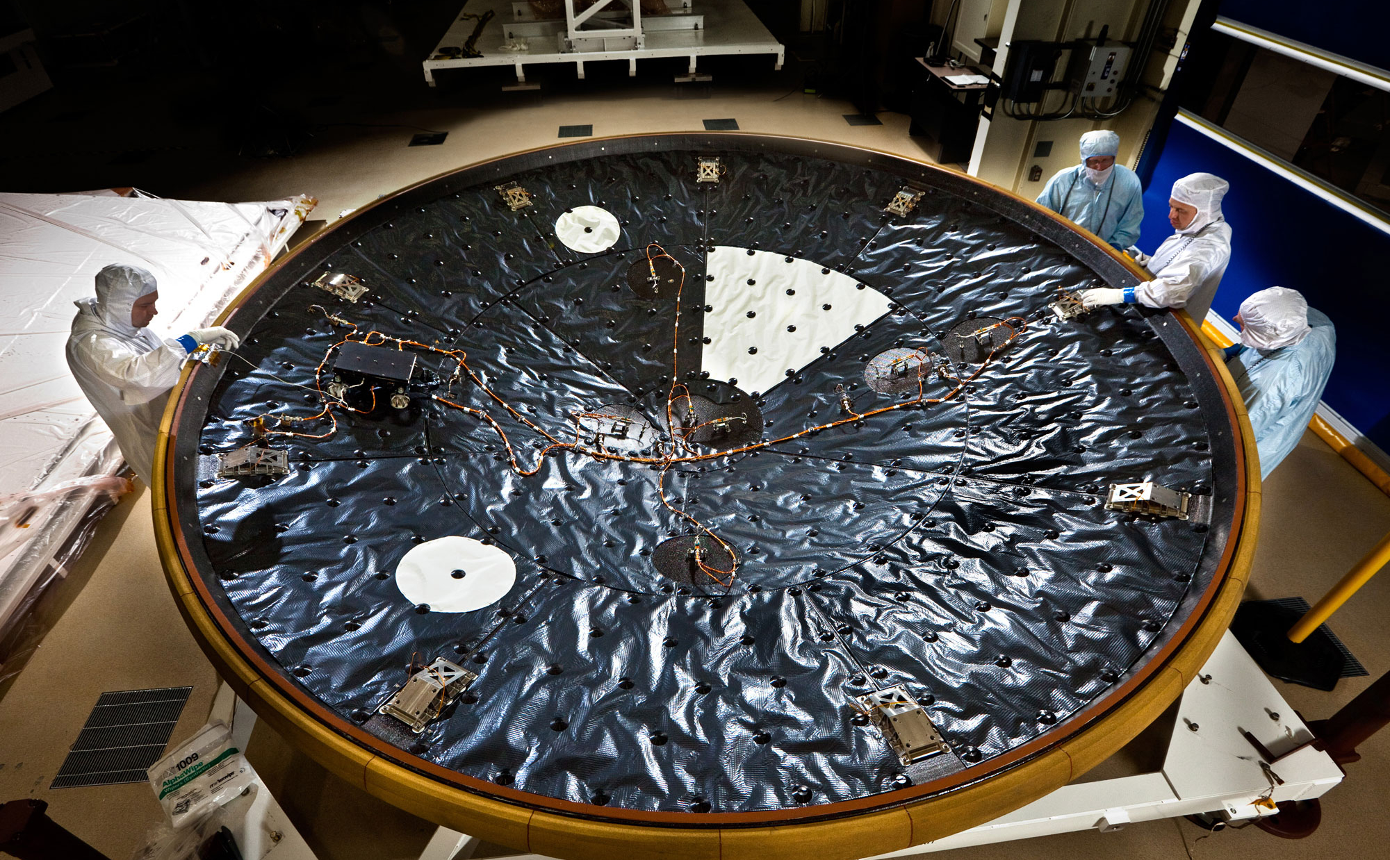 Biggest-Ever Heat Shield Prepared for Mars Spacecraft