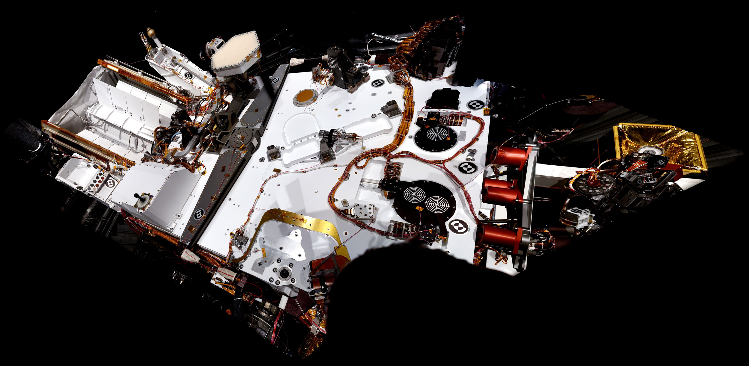Mast Camera View of Curiosity's Deck