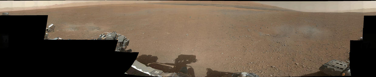 Gale Crater Vista, in Glorious Color