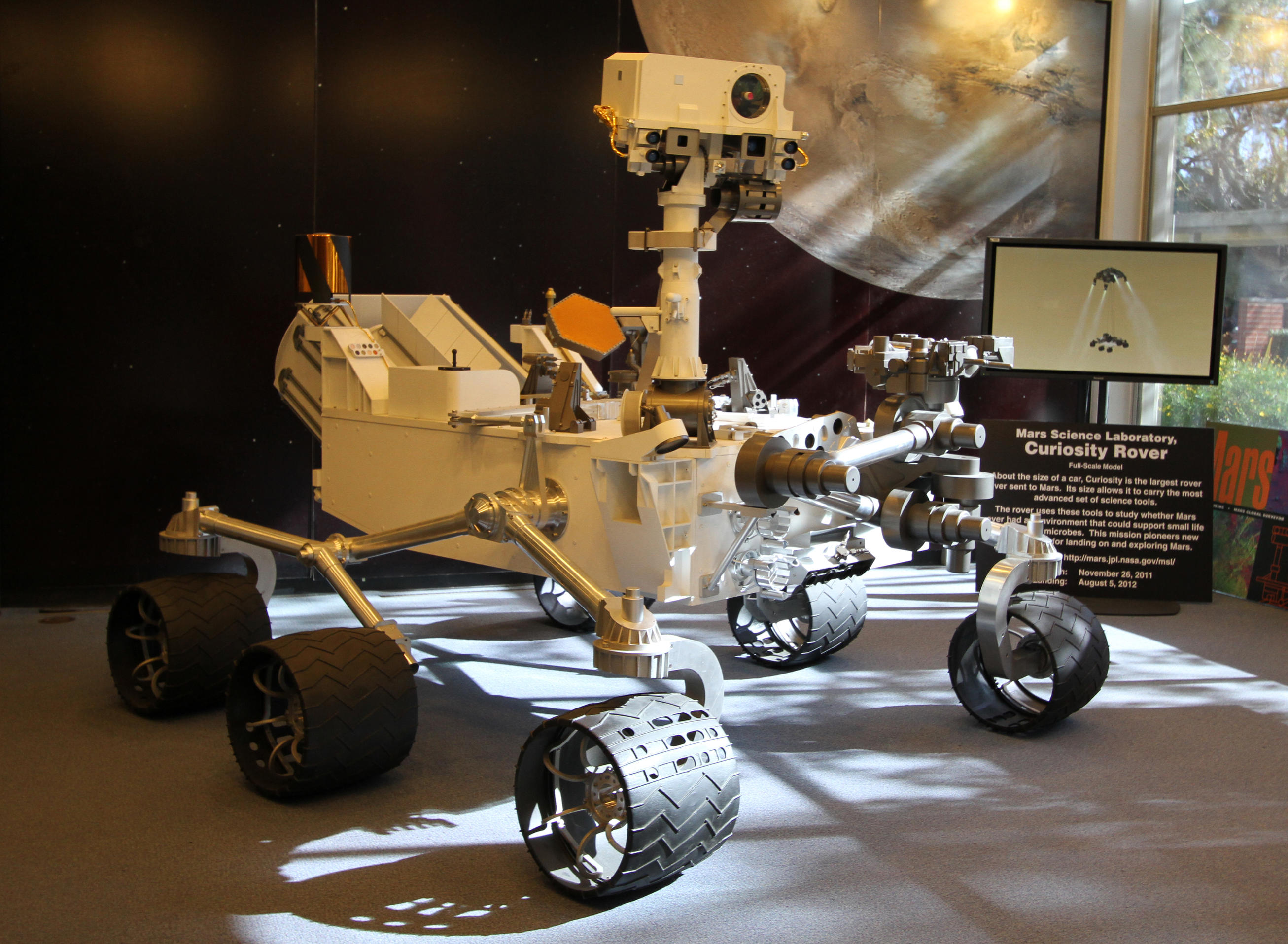Mars Rover Curiosity Model