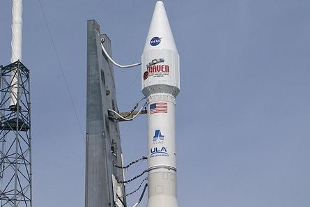 MAVEN Encapsulated Atop Atlas V