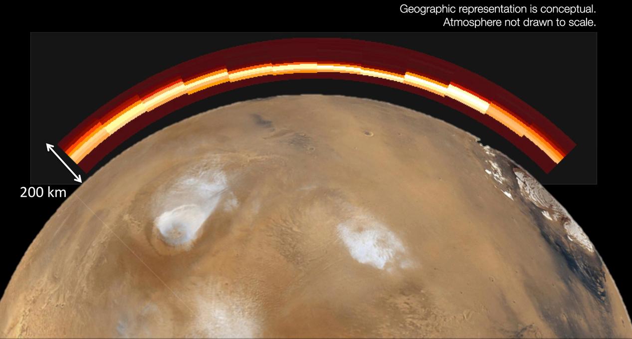 Emission from Ionized Magnesium in Mars' Atmosphere After Comet Flyby