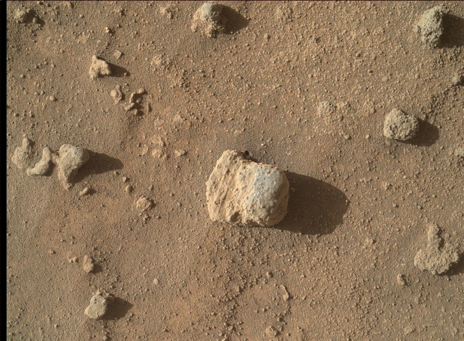 Sandstone Nodule Beside 'Naukluft Plateau' on Mount Sharp, Mars
