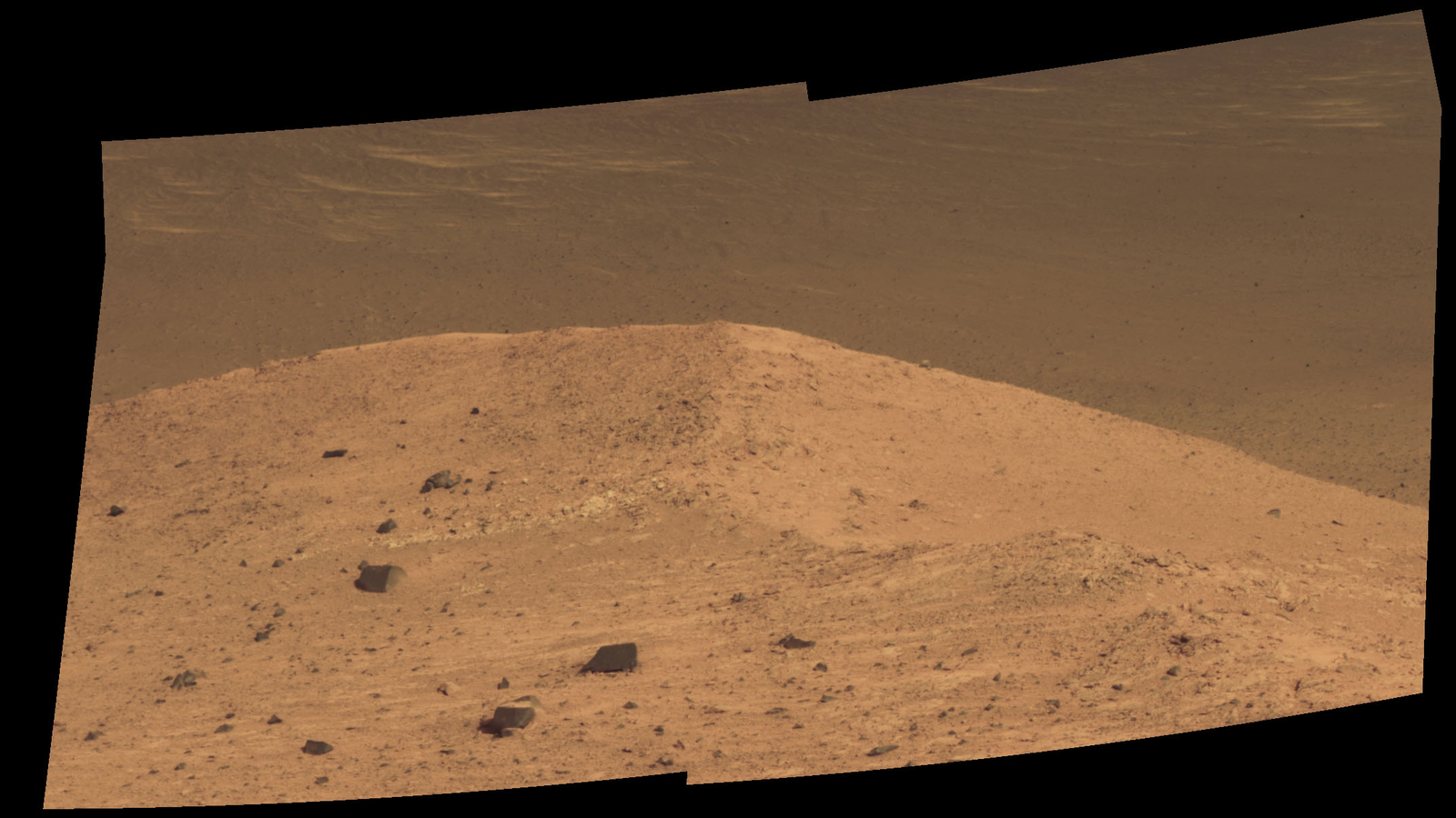 'Spirit Mound' at Edge of Endeavour Crater, Mars